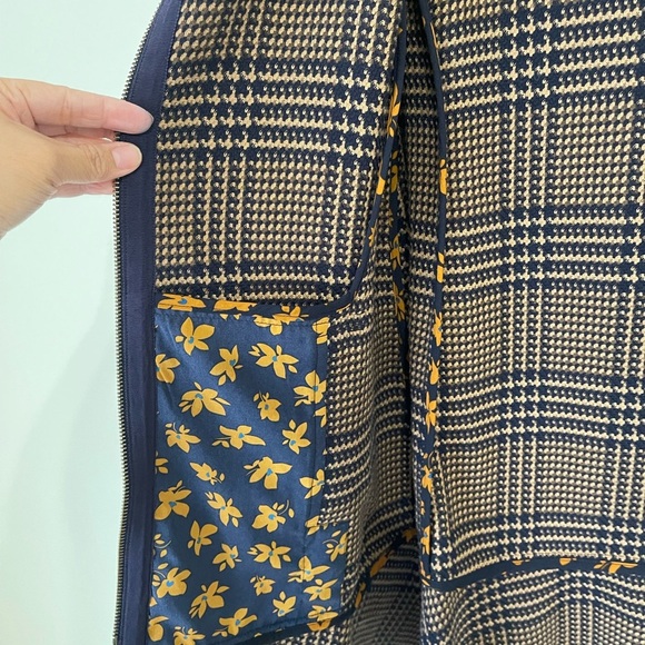 Cabi Flounce Jacket Plaid Dress - Picture 8 of 12